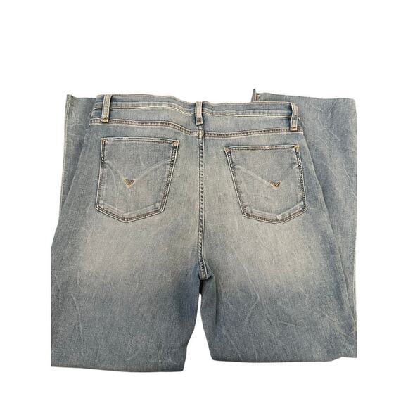 Hudson Los Angeles Women's Blue High Rise Barbara Bootcut Jeans Size 32 - Picture 2 of 8
